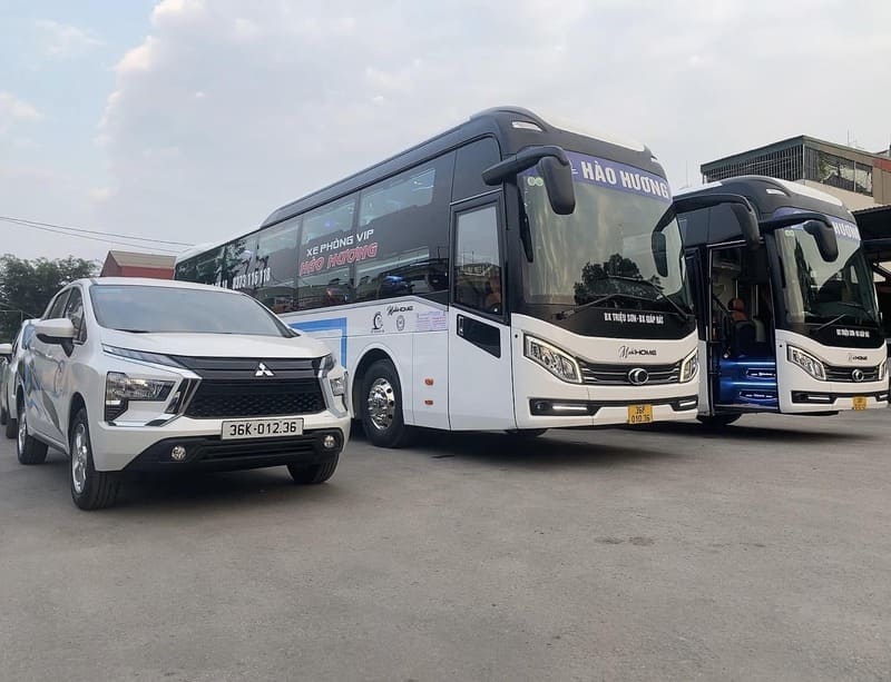 Nhà xe Hào Hương Thanh Hóa đi Hà Nội Hải Phòng Đông Sơn