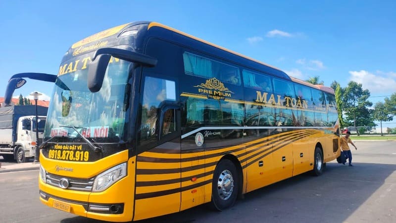 Nhà xe Mai Toàn Nam Định đi Vũng Tàu LaGi An Sương Sài Gòn