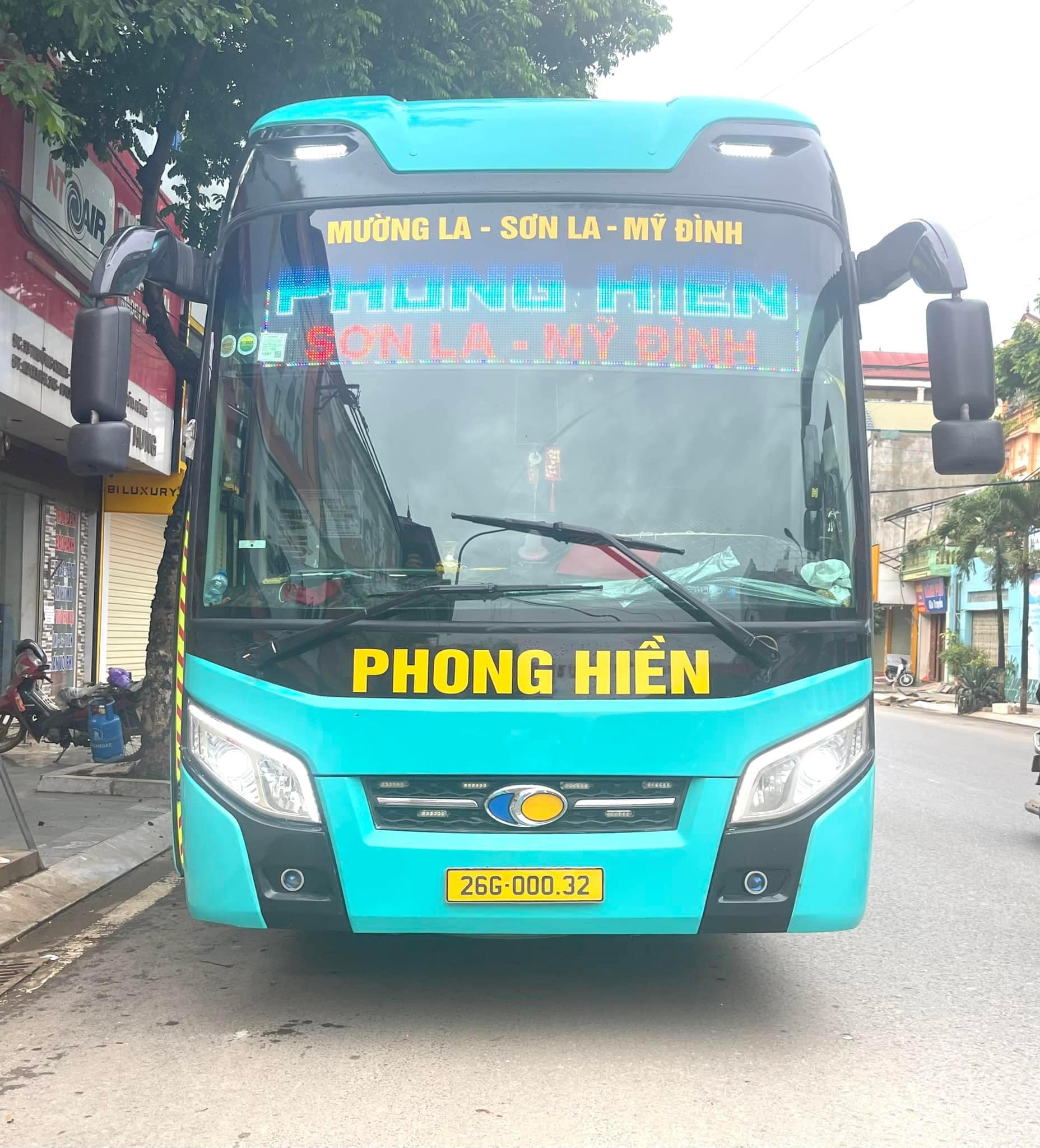 Nhà xe Phong Hiền Sơn La đi Bắc Giang Hà Nội Quảng Ninh
