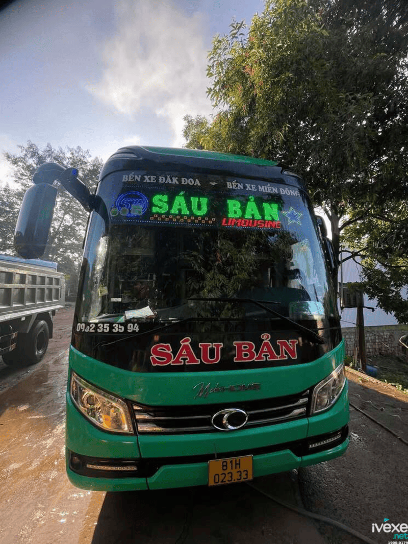 Nhà xe Sáu Bản Sài Gòn đi Gia Lai An Khê Chư Sê bến xe Đức Long