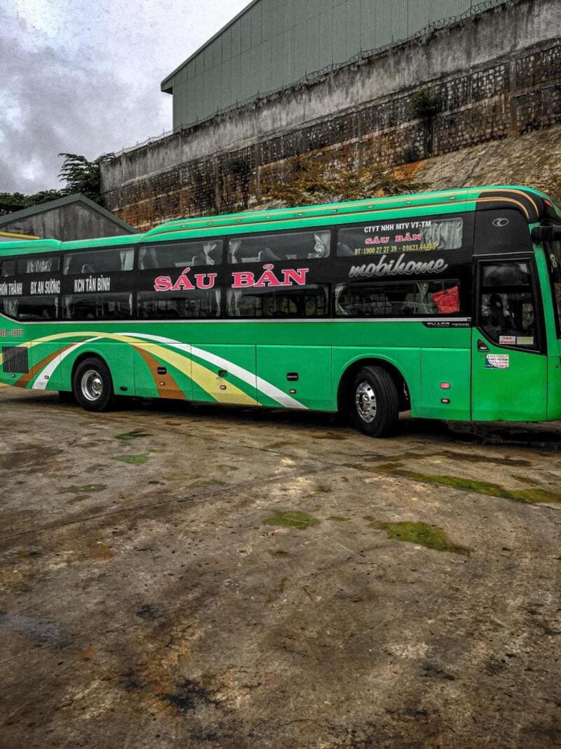Nhà xe Sáu Bản Sài Gòn đi Gia Lai An Khê Chư Sê bến xe Đức Long