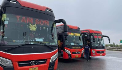 Nhà xe Tam Sơn Quế Phong Bắc Ninh Nghệ An Bắc Giang Hà Nội