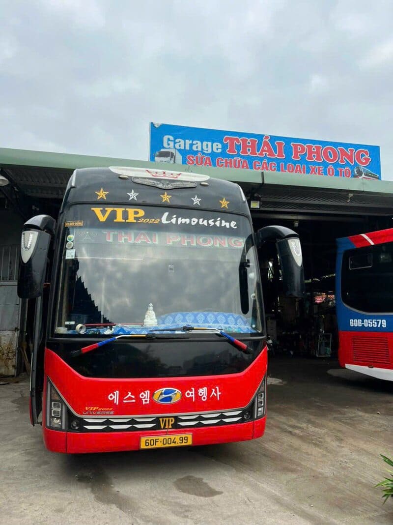 Nhà xe Thái Phong Đồng Nai An Giang Hậu Giang Cà Mau Kiên Giang