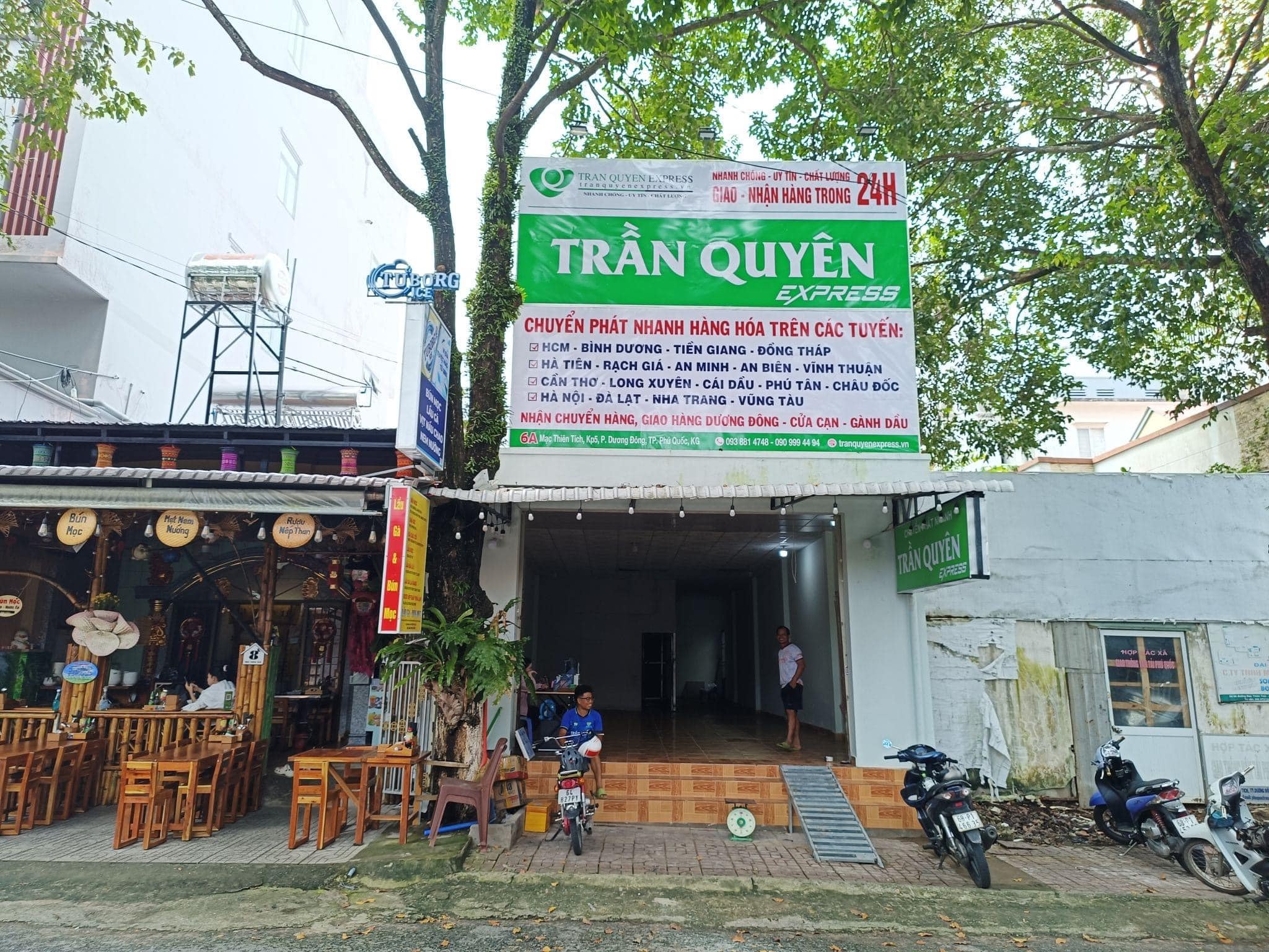 Nhà xe Trần Quyên: Chành xe gởi hàng Sài Gòn Phú Quốc Cần Thơ