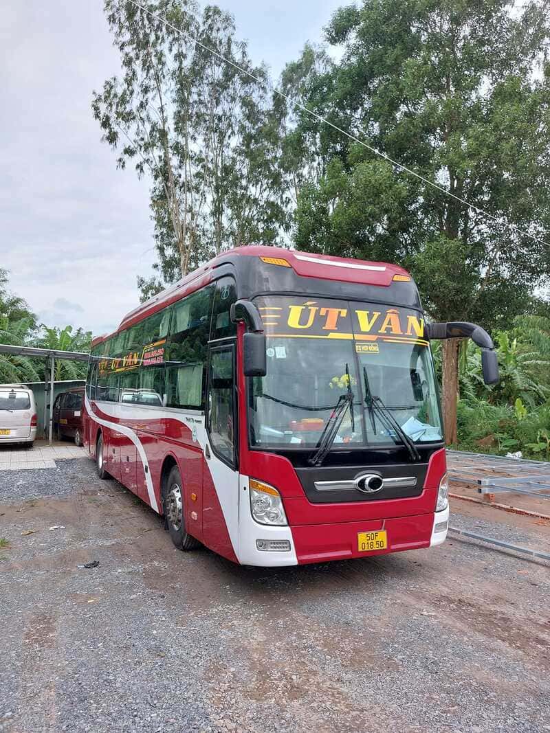 Nhà xe Út Vân Bình Dương Bạc Liêu Cà Mau Sóc Trăng Hậu Giang