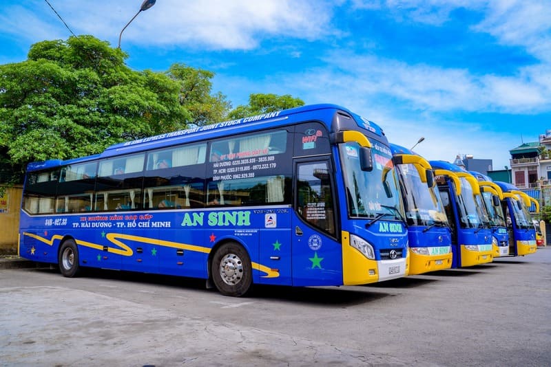 Nhà xe An Sinh Hải Dương Sài Gòn TPHCM bến xe Miền Đông
