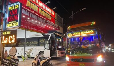 Nhà xe Anh Khang limousine Sài Gòn Cư Jút Nam Dong Đắk Nông