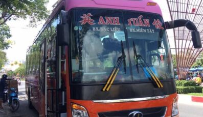 Nhà xe Anh Tuấn Bạc Liêu đi Sài Gòn TPHCM bến xe Miền Tây