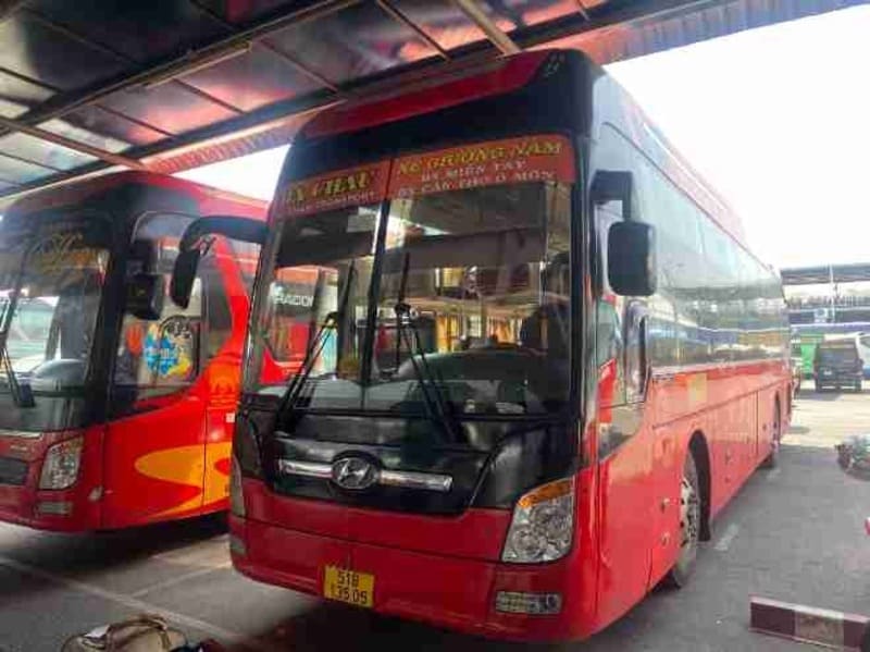 Nhà xe Ba Châu Ô Môn Cần Thơ đi Vĩnh Long Tiền Giang TPHCM