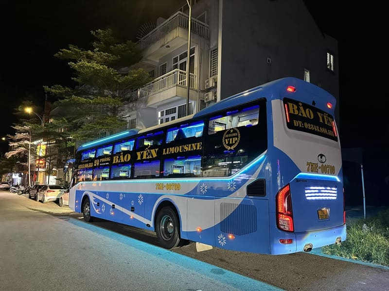 Nhà xe Bảo Yến Huế Vinh đi Nghệ An Hà Tĩnh Quảng Bình