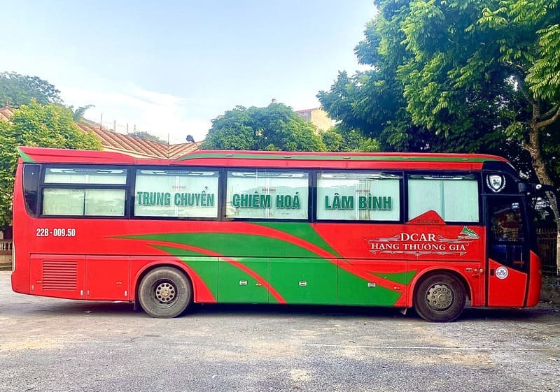 Nhà xe Bảo Yến Tuyên Quang Chiêm Hóa Na Hang Hà Nội Bắc Ninh