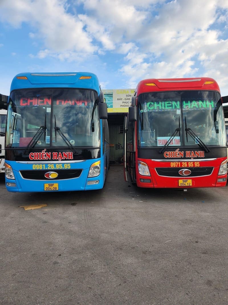 Nhà xe Chiến Hạnh Lục Ngạn Bắc Giang đi Thanh Hóa Quảng Bình