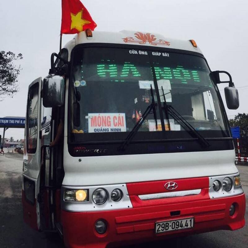 Nhà xe Chiến Thắng Quảng Ninh Cẩm Phả đi Giáp Bát Hà Nội