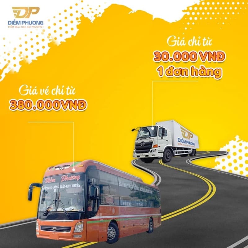 Nhà xe Diễm Phương Vĩnh Thuận Kiên Giang đi Bình Phước