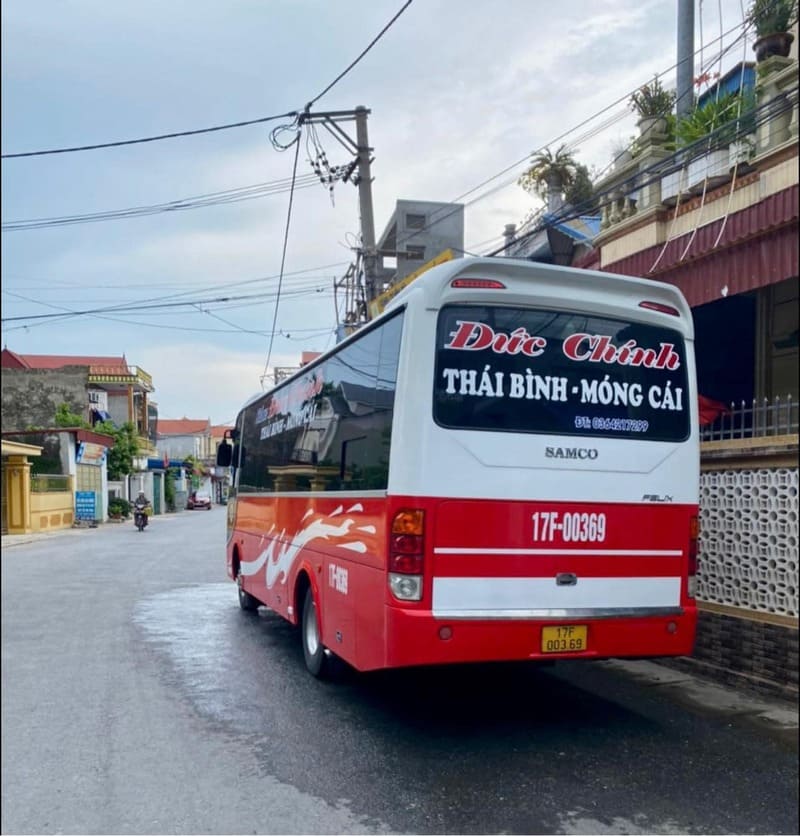 Nhà xe Đức Chính Thái Bình đi Hà Nội Quảng Ninh Hòa Bình Đắk Lắk