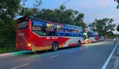 Nhà xe Gia Anh Cẩm Nhượng Cẩm Xuyên Hà Tĩnh Hà Nội Vinh