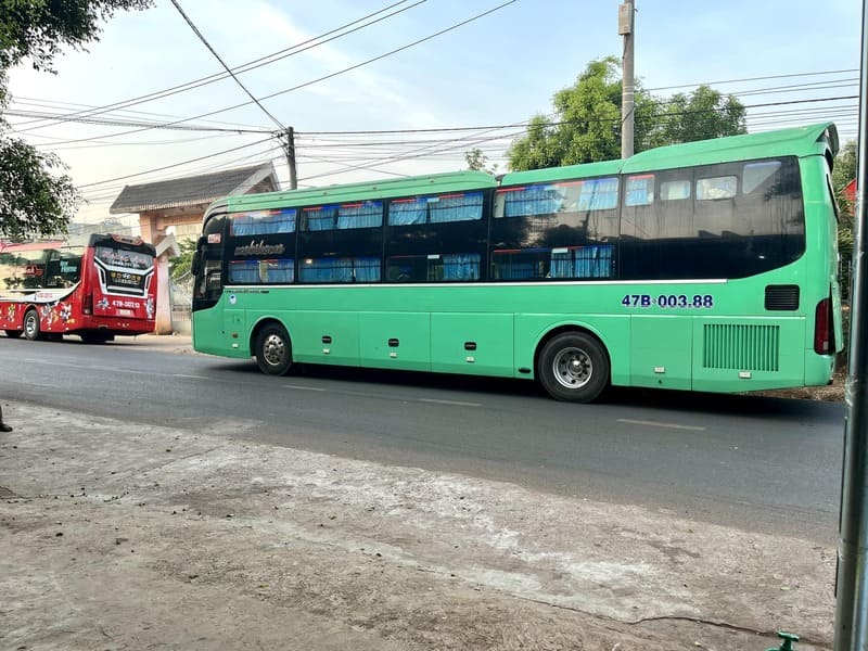 Nhà xe Hoàng Anh Buôn Ma Thuột Krông Năng đi Sài Gòn TPHCM