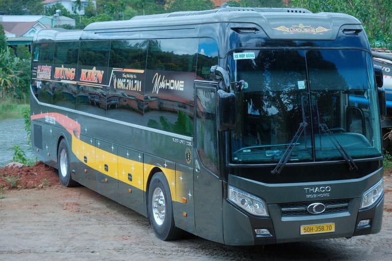 Nhà xe Hùng Kiên Hương Sơn Hà Tĩnh đi Đắk Nông TPHCM