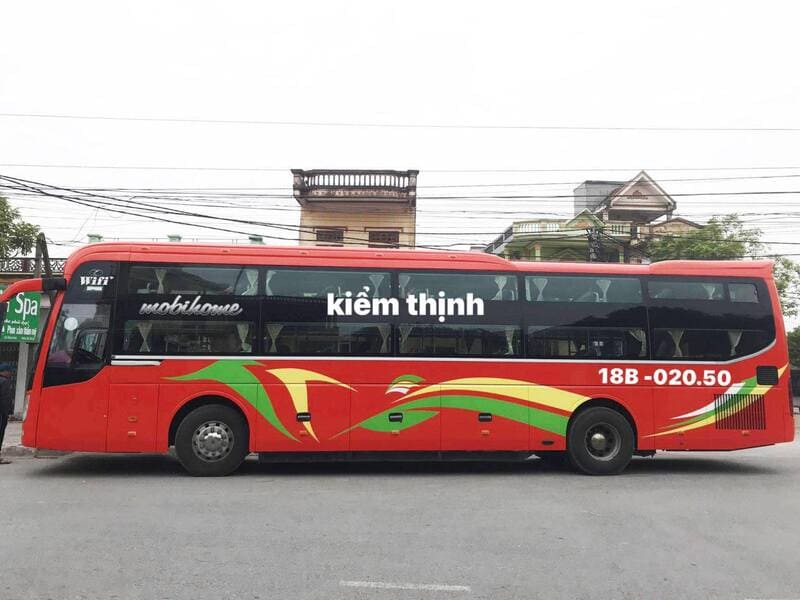 Nhà xe Kiểm Thịnh Hải Hậu Nam Định đi Vũng Tàu LaGi Long Hải