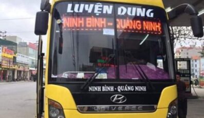 Nhà xe Luyện Dung Ninh Bình Quảng Ninh Hà Nội Bắc Ninh