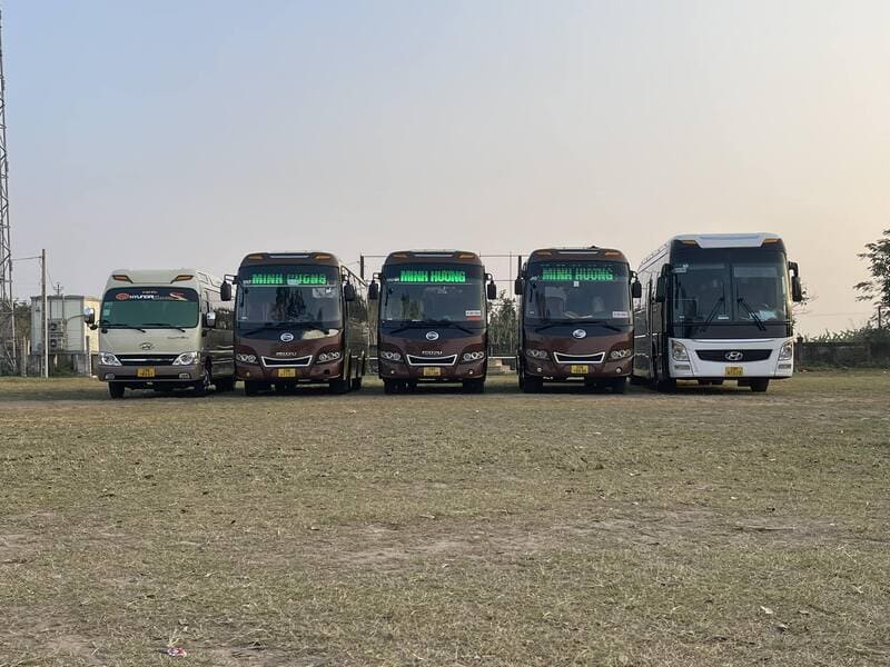 Nhà xe Minh Hương Hưng Hà Quỳnh Côi Thái Bình đi Hà Nội