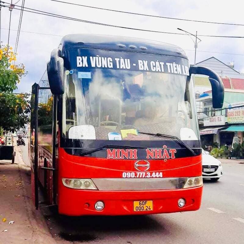 Nhà xe Minh Nhật Cát Tiên Vũng Tàu đón ở Đạ Tẻh Gia Kiệm