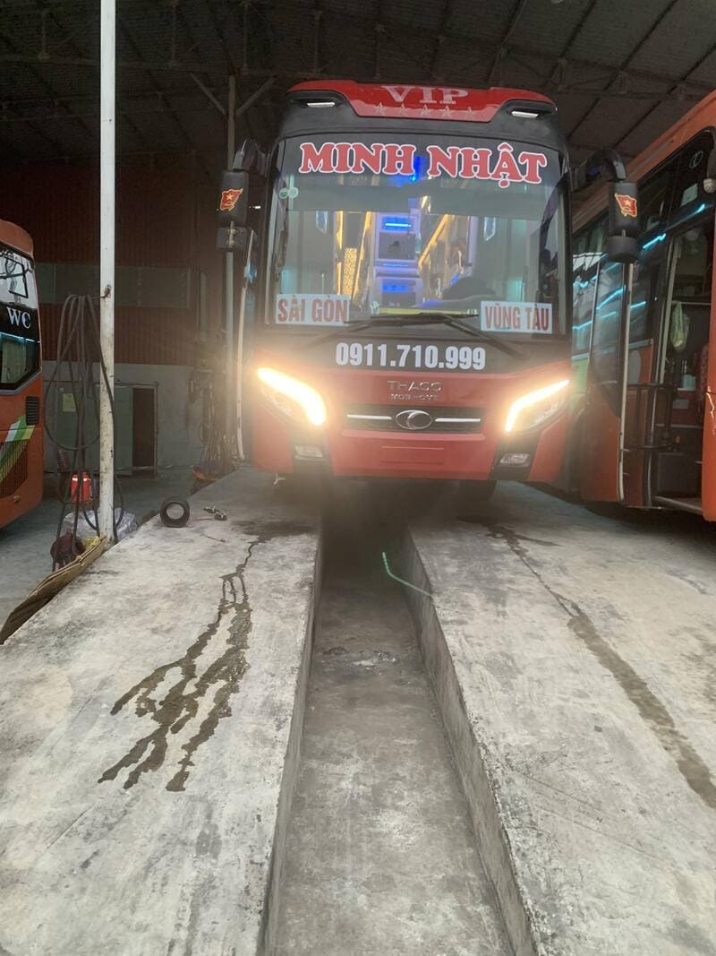 Nhà xe Minh Nhật Nam Định Hải Hậu Giao Thủy đi Vũng Tàu