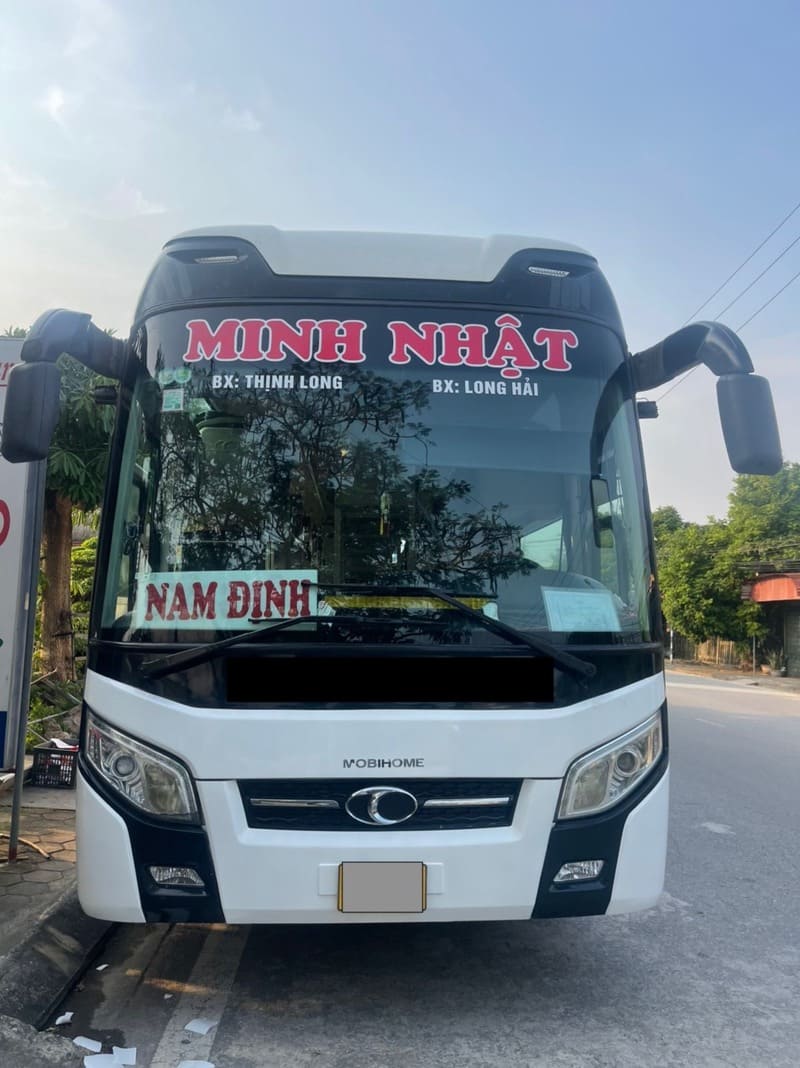 Nhà xe Minh Nhật Nam Định Hải Hậu Giao Thủy đi Vũng Tàu