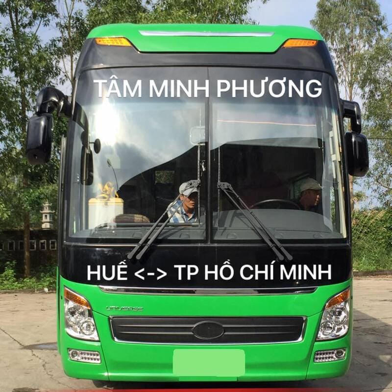 Nhà xe Minh Phương (Tâm Minh Phương) Sài Gòn đi Huế Đồng Nai