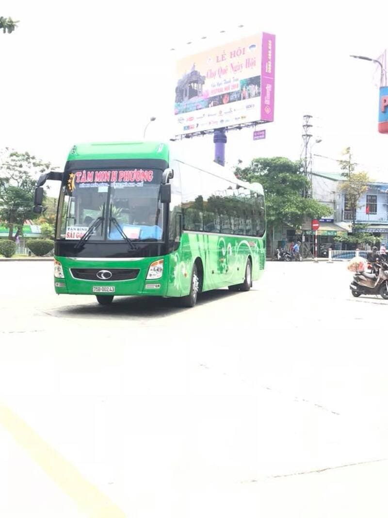 Nhà xe Minh Phương (Tâm Minh Phương) Sài Gòn đi Huế Đồng Nai