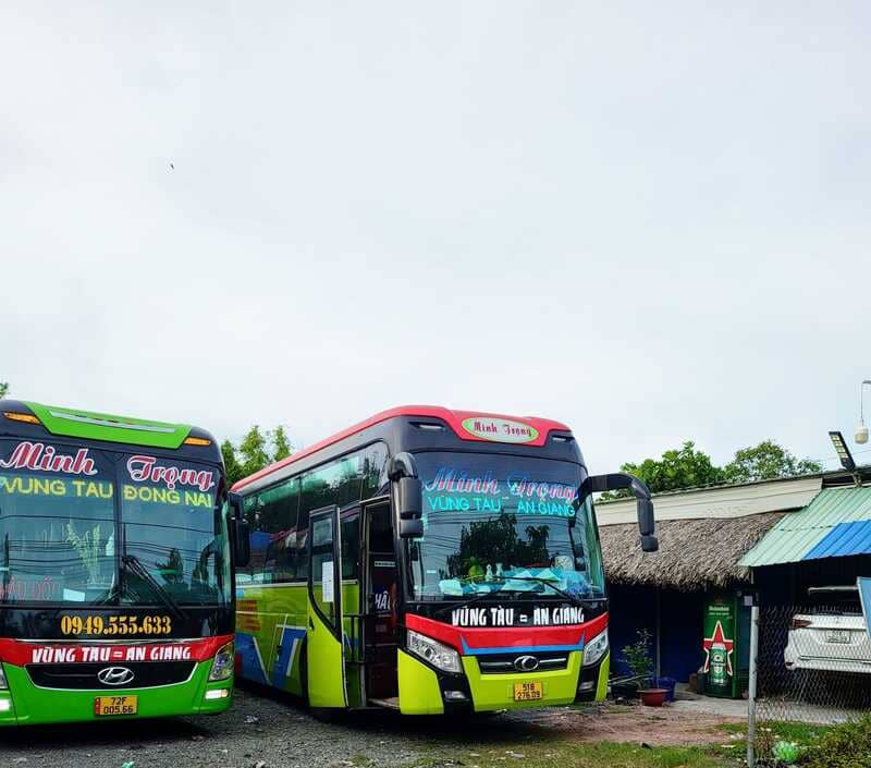 Nhà xe Minh Trọng An Giang đi Vũng Tàu Đà Lạt Đồng Tháp
