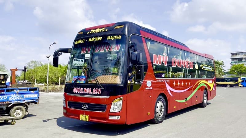 Nhà xe Mỹ Duyên Sóc Trăng Sài Gòn đi Phụng Hiệp BX Đại Ngãi