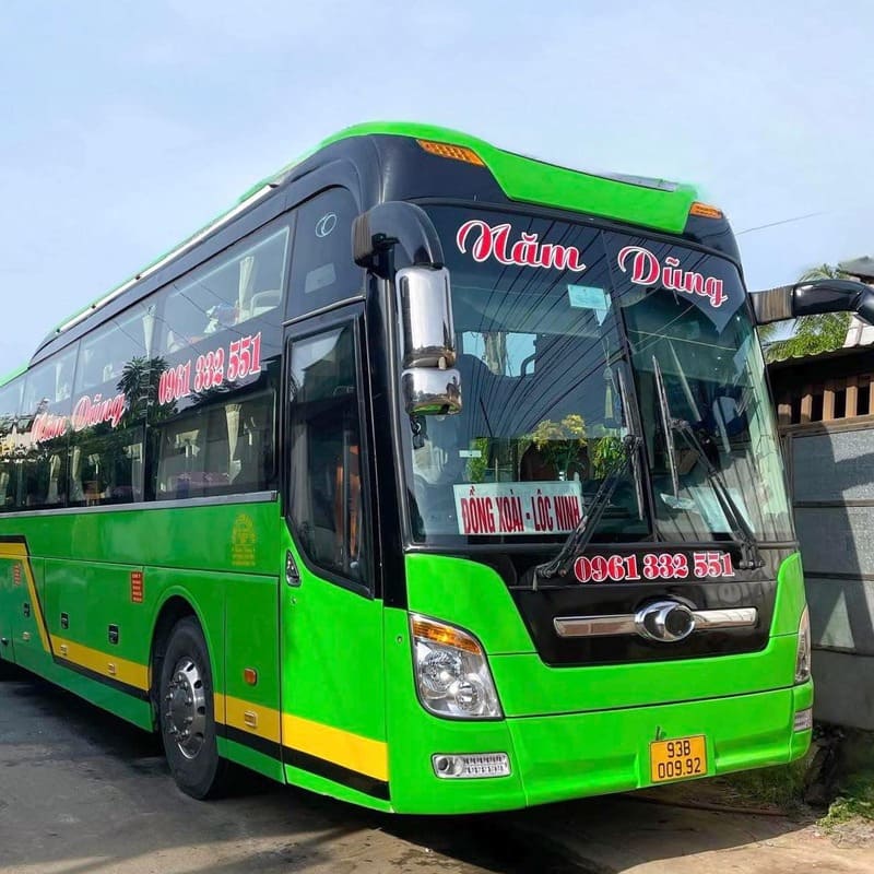 Nhà xe Năm Dũng Lộc Ninh Bình Phước đi Sài Gòn Quảng Bình