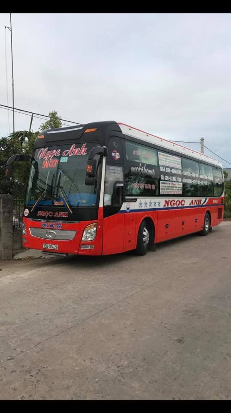 Nhà xe Ngọc Anh Kim Sơn Ninh Bình đi Sài Gòn TPHCM Bình Dương