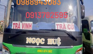 Nhà xe Ngọc Huệ Trà Vinh Trà Cú Vĩnh Long Bến Cát Bình Dương