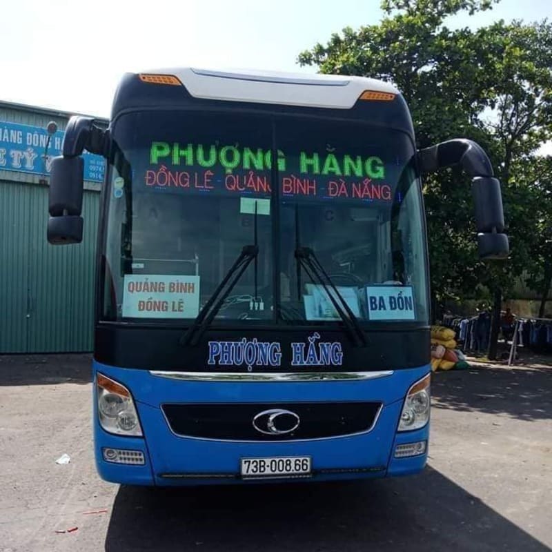 Nhà xe Phượng Hằng Đà Nẵng Ba Đồn Đồng Lê Quy Đạt Quảng Bình