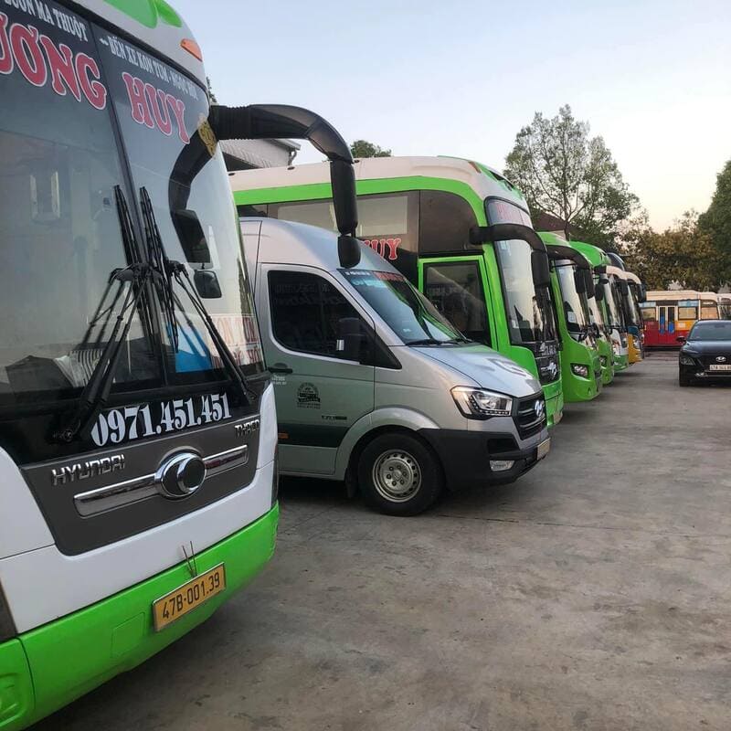 Nhà xe Phương Huy Kon Tum Ngọc Hồi đi BMT Đắk Lắk Gia Lai