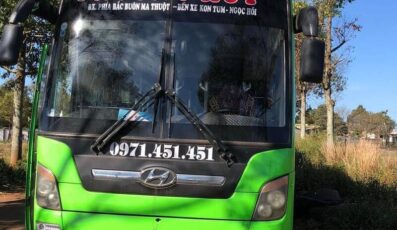 Nhà xe Phương Huy Kon Tum Ngọc Hồi đi BMT Đắk Lắk Gia Lai