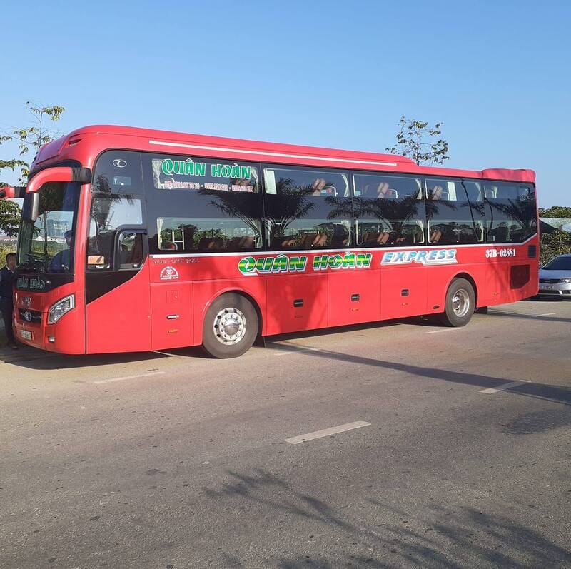 Nhà xe Quân Hoàn Huế Vinh Thanh Chương Đô Lương Nghệ An
