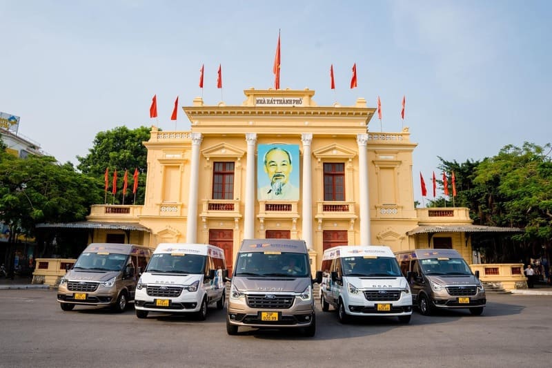 Nhà xe Sơn Hải Limousine Hà Nội đi Hải Phòng Quảng Ninh