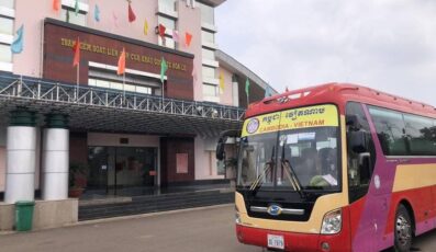 Nhà xe Tân Vạn Thuận 2 Phnom Penh đi Trà Vinh và Sóc Trăng