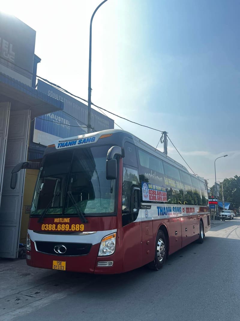 Nhà xe Thanh Sang Hải Phòng Quảng Trị Thanh Hóa Quảng Bình