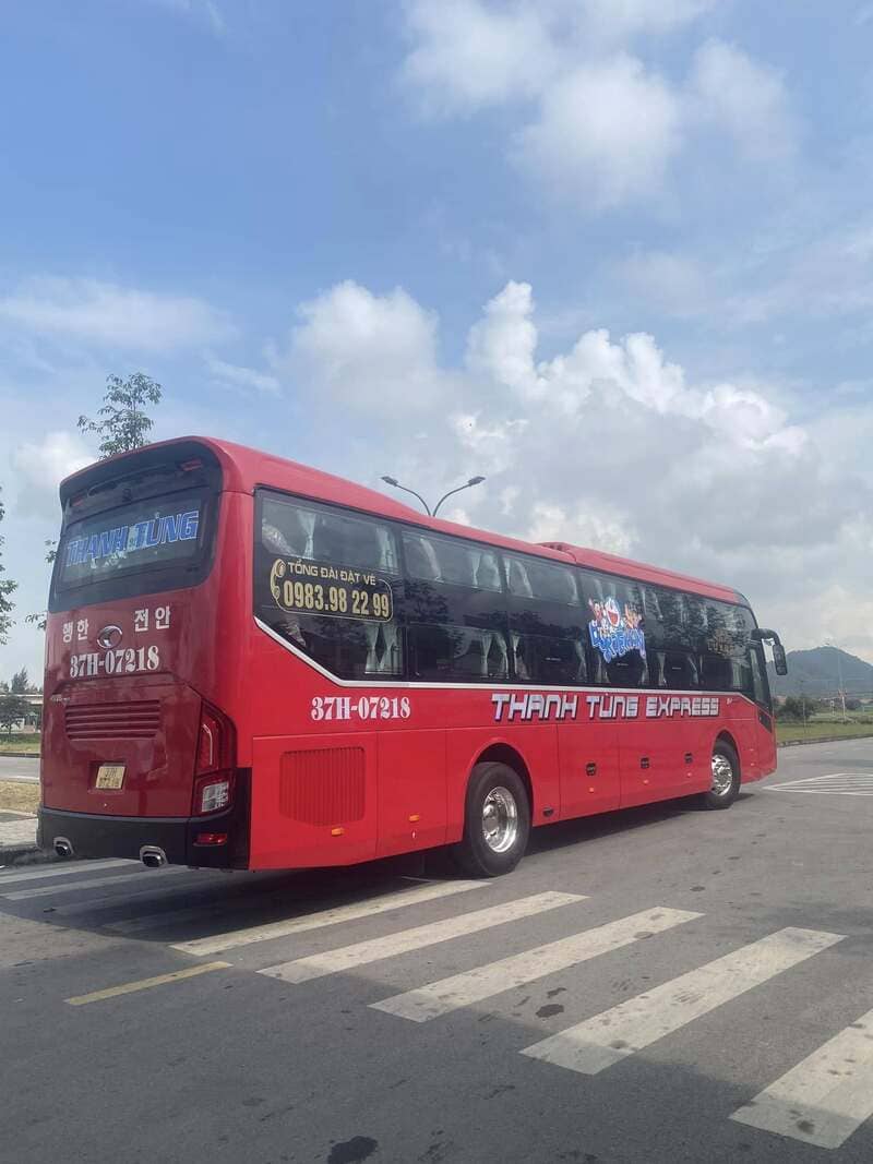 Nhà xe Thanh Tùng Quỳ Hợp Nam Định Thái Bình Hải Phòng