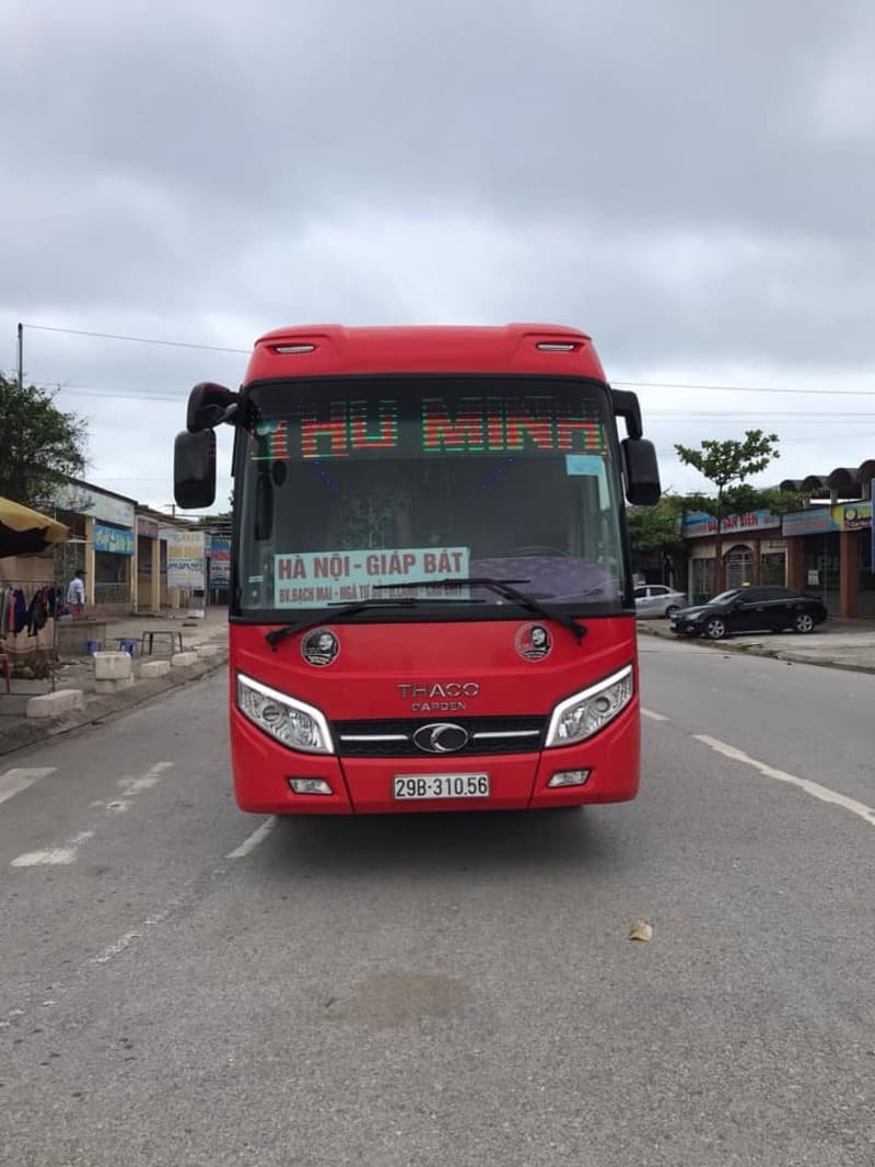 Nhà xe Thu Minh Giao Thủy Quất Lâm Nam Định đi Hà Nội
