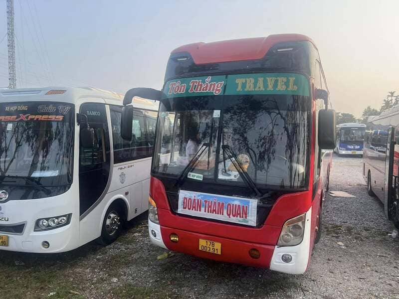 Nhà xe Tôn Thắng Thái Thụy Thái Bình Hà Nội Thanh Hóa Nam Định