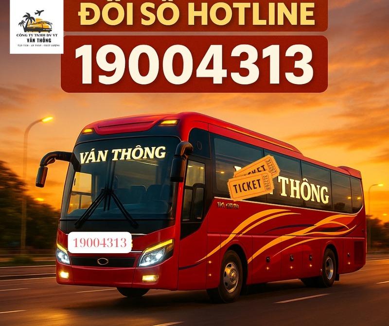 Nhà xe Văn Thông: Số điện thoại tổng đài, giá vé, lịch trình đi