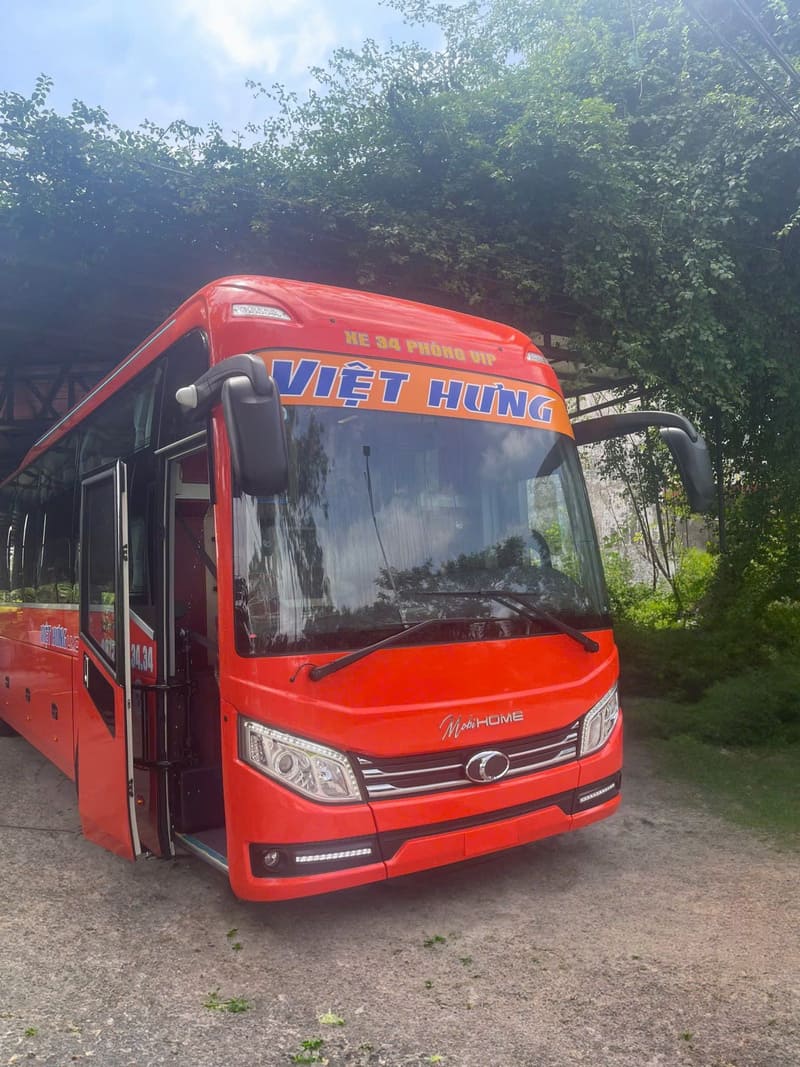 Nhà xe Việt Hưng Hải Dương đi Sài Gòn Bình Dương Đồng Nai