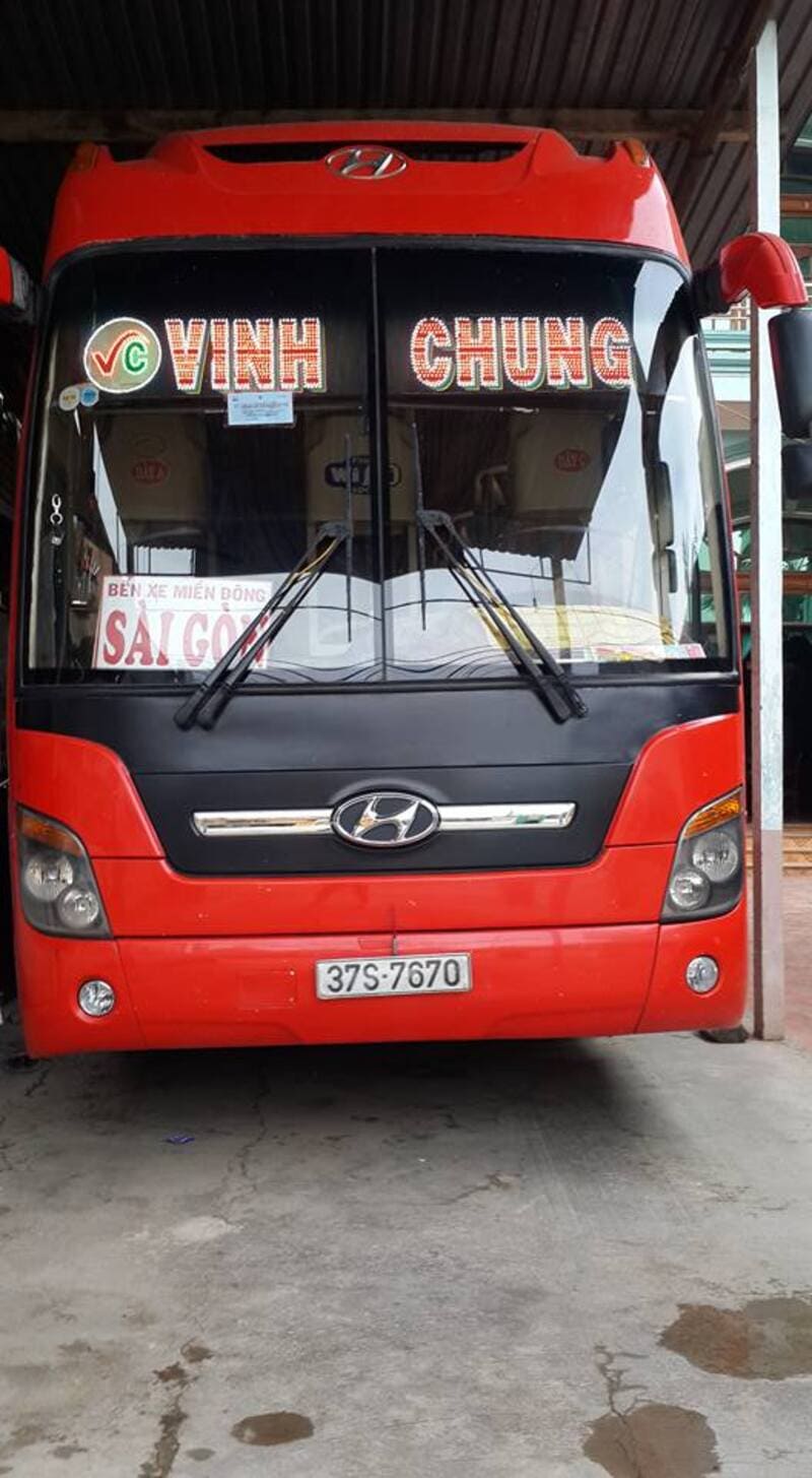 Nhà xe Vinh Chung Nghệ An: Số điện thoại, giá vé, lịch trình