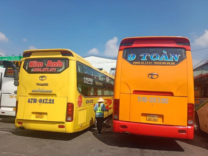 Nhà xe 9 Toàn Phú Yên đi Lagi Bà Rịa Nhơn Trạch Sài Gòn