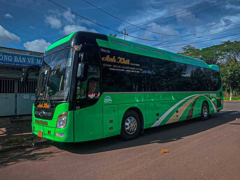 Nhà xe Anh Khôi (Đắk Lắk - Hà Nội) Sơn Tây Ba Vì Hòa Bình